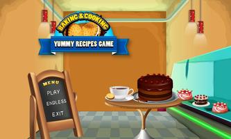 Baking & Cooking Yummy Recipes Game ポスター