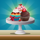 Birthday Party Cupcakes Maker Bakery Game 圖標