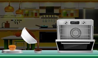 Birthday Party Cupcakes Maker Bakery Game 截圖 3