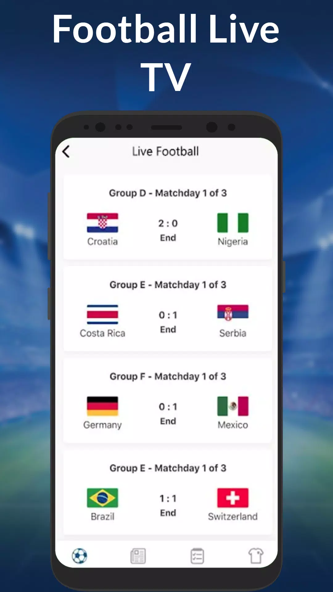 Football TV Live Streaming HD APK for Android Download