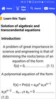 Numerical Methods & Analysis capture d'écran 3