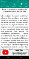 Computer Architecture & Org स्क्रीनशॉट 2