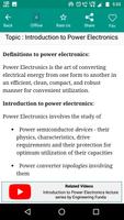 Power Electronics capture d'écran 2