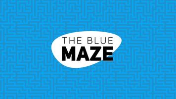 The Blue Maze Affiche