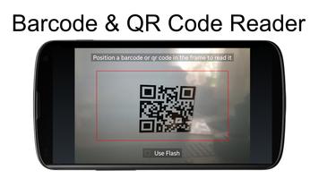 Barcode & QR Code Scanner captura de pantalla 1