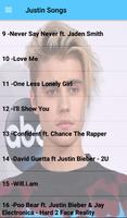 Justin Bieber-Songs Offline (46 songs) スクリーンショット 1