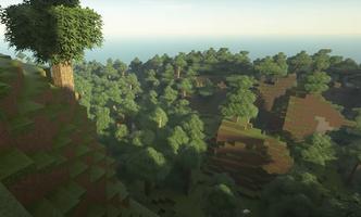 Realistic shader mod minecraft Plakat