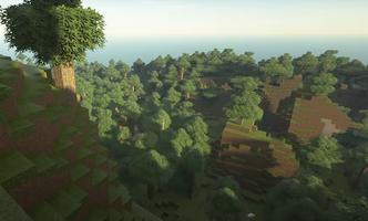 Realistic shader mod minecraft Affiche