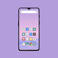 Flat Square - Icon Pack постер