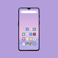 Flat Square - Icon Pack Affiche