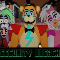 FNAF mod security breach mcpe Plakat