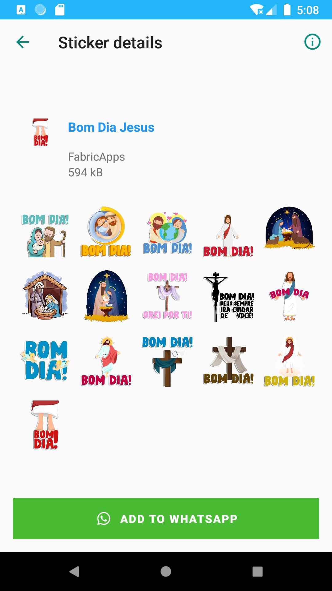 Figurinhas de Bom Dia com Jesus (WAstickers) APK for Android Download Figurinhas de Bom Dia com Jesus (WAstickers) APK for Android Download