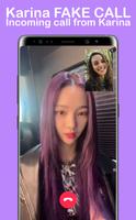 Aespa Karina Fake Call screenshot 1