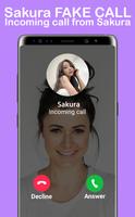 Le Sserafim Sakura Fake Call পোস্টার