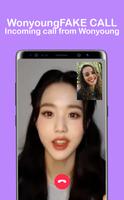 IVE Wonyoung Fake Call imagem de tela 1