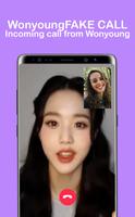 IVE Wonyoung Fake Call screenshot 1