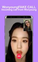 IVE Wonyoung Fake Call imagem de tela 3