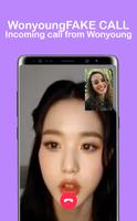 IVE Wonyoung Fake Call screenshot 3