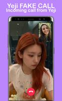 ITZY Yeji Fake Call poster
