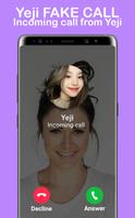 ITZY Yeji Fake Call screenshot 3