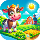 Animal Farm Games For Kids ไอคอน