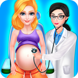 Mommy Pregnancy Baby Care Game ikon