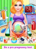 Mommy Pregnancy Baby Care Game Affiche