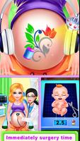 Mommy Pregnancy Baby Care Game اسکرین شاٹ 1