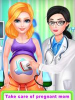 Mommy Pregnancy Baby Care Game captura de pantalla 2