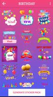 Name Sticker Maker -  Chat Sti تصوير الشاشة 3