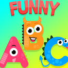 Funny alphabet ABC Games アイコン