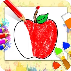 Drawing populer fruits for kid