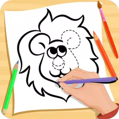 Learn To Draw Animals - Steps Icon
