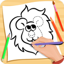 学习如何画动物 - 动物绘画书 APK
