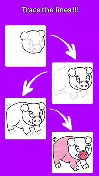Screenshot 6 for Learn To Draw Animals - Steps