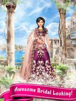 Indian Wedding Girl Dressup Affiche