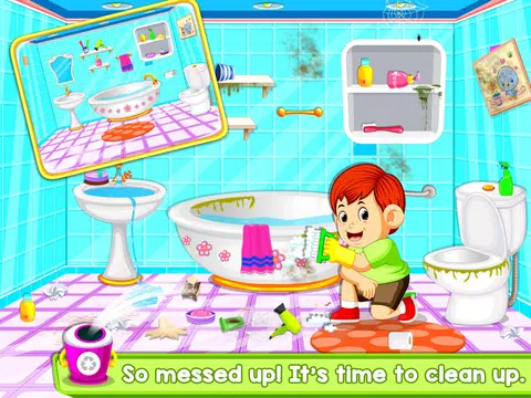 Screenshot 2 for Cleaning Games - House Cleanup