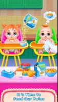 Twin Baby Care Game 截图 3
