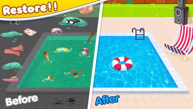 Screenshot 2 for Sweet House Cleaning Game