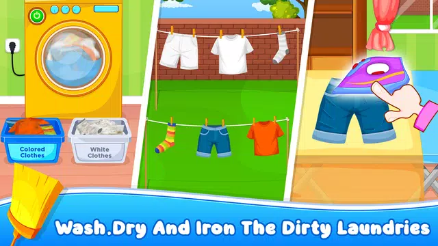 Screenshot 3 for Sweet House Cleaning Game
