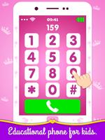 princess baby phone Affiche