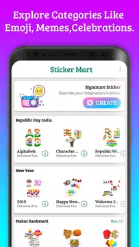 Screenshot 11 for Sticker Mart - Stickers For Ch