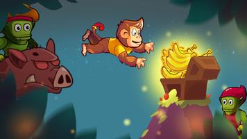 Kong Banana Run captura de pantalla 1