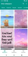 Cute Girly wallpapers ภาพหน้าจอ 1