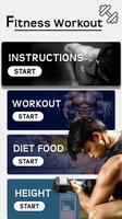 30 Day Home Workout & Fitness Challenge Poster