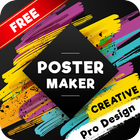 ikon HD Poster Maker : Banner, Card & Ads Page Designer