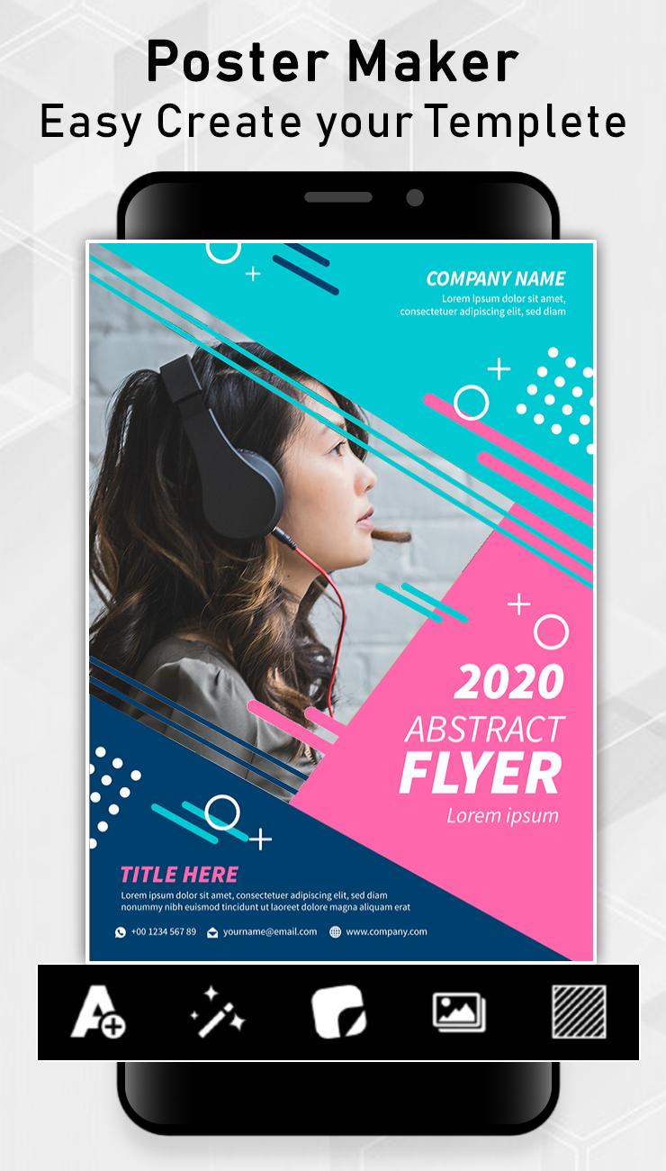 Hd Poster Maker Banner Card Ads Page Designer For Android Apk Download - make your own poster easy edit roblox