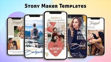 Story Maker 2020 : Story Editor & templates Affiche