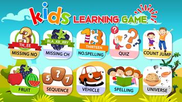 Preschool Learning - Kids ABC, Number, Color & Day capture d'écran 1