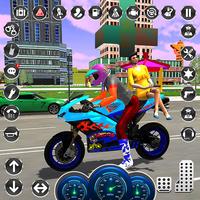 Indian Bikes 3d Driving Game Affiche